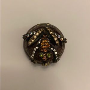 Vintage Jay Strongwater Frog Trinket Box